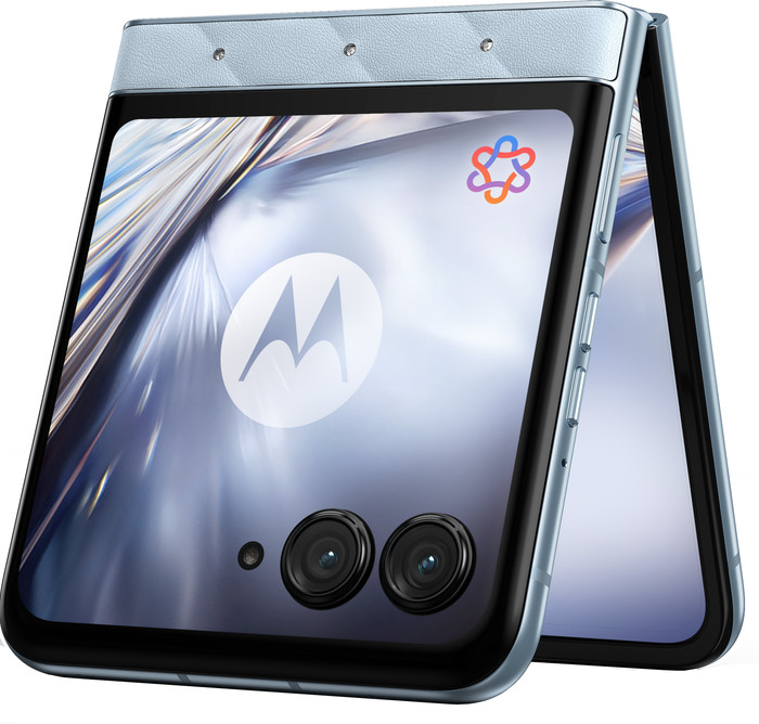Motorola Razr 60 256GB Swarovski 5G + Moto Buds Loop linkerkant
