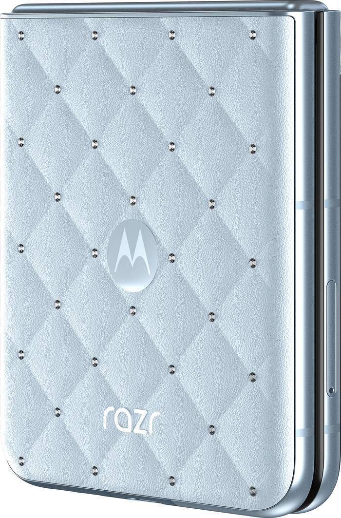 Motorola Razr 60 256GB Swarovski 5G + Moto Buds Loop rechterkant