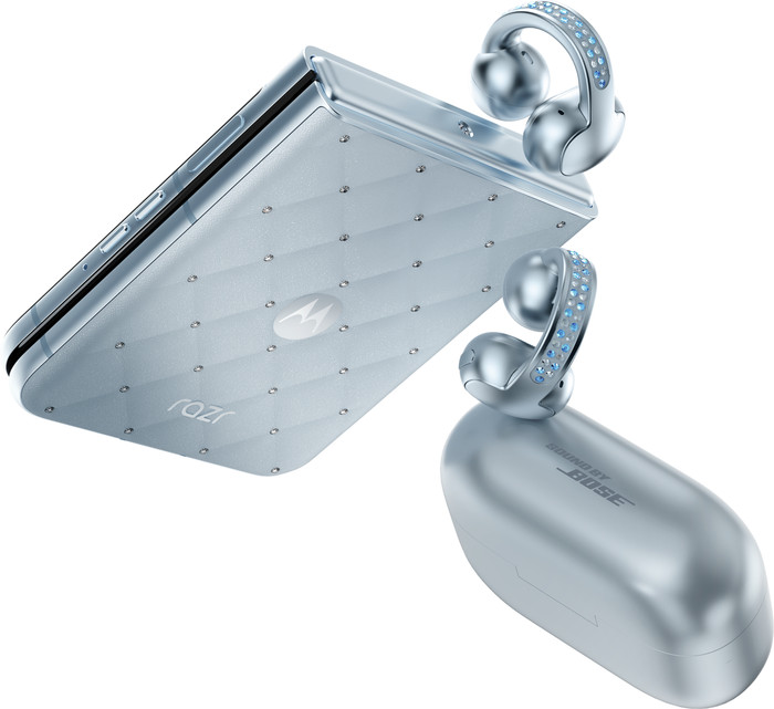 Motorola Razr 60 256GB Swarovski 5G + Moto Buds Loop accessoire