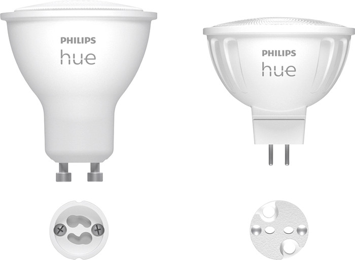 Philips Hue White and Color Starter Pack GU10 3-pack + Bridge Pro + Dimmer visual supplier