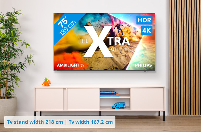 Philips Ambilight 75 inches MLED950 4K (2025) visual Coolblue 1