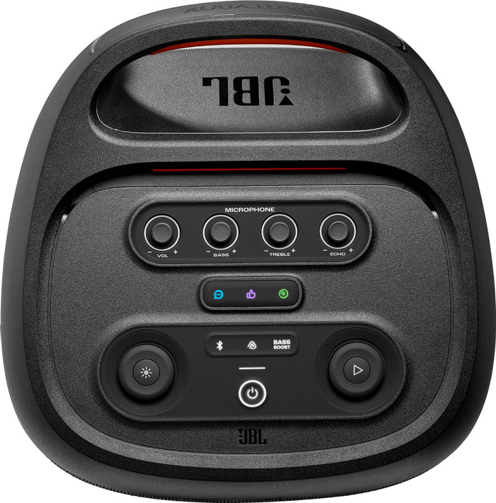 JBL PartyBox 720 + 2x JBL PartyLight Stick top