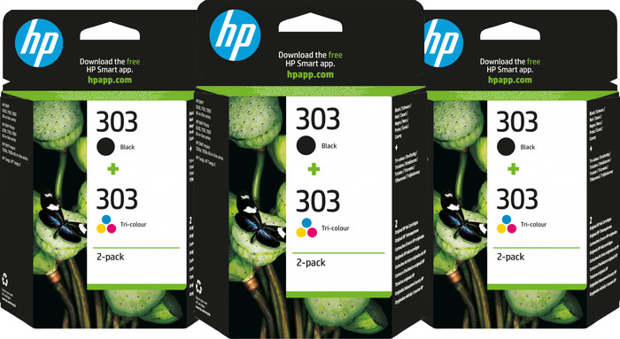 HP 303 4-Kleuren Pack (3 stuks) Main Image