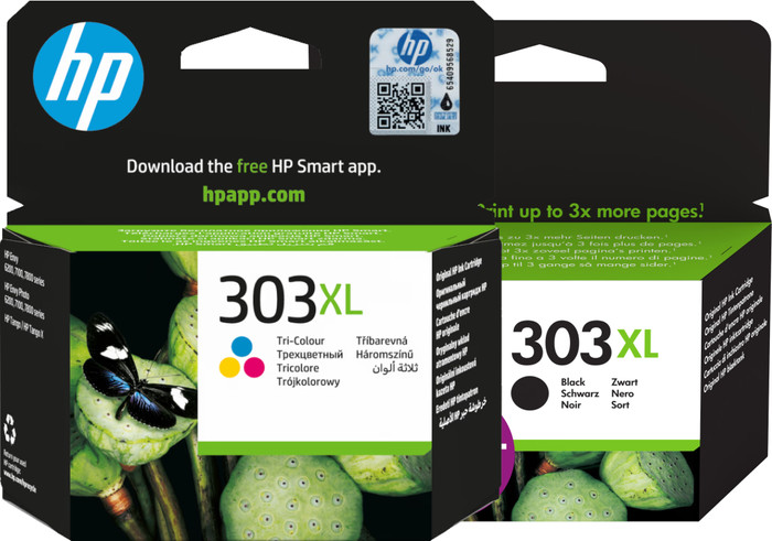HP 303XL Cartridge Combo Pack Main Image