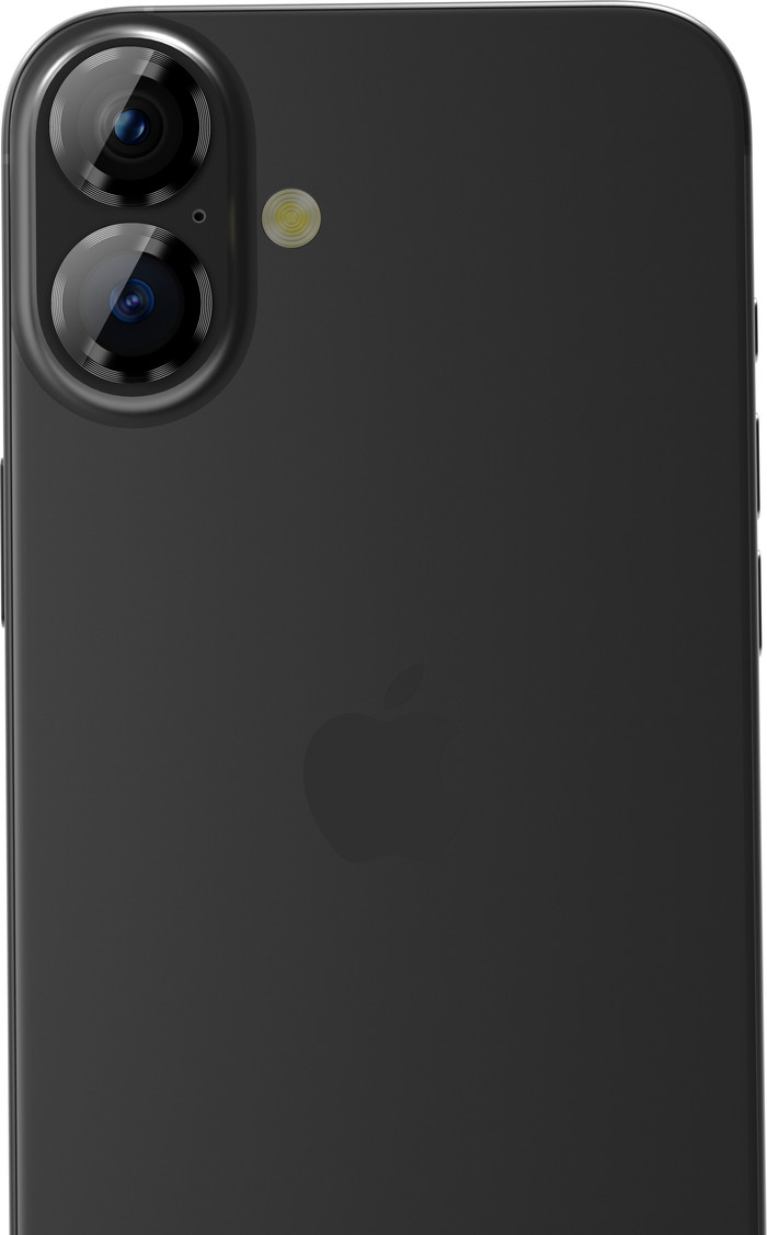 BlueBuilt Aluminium Camera Lens Protector Apple iPhone 17 Black detail