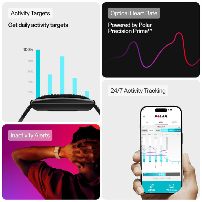 Polar Loop Zwart visual leverancier