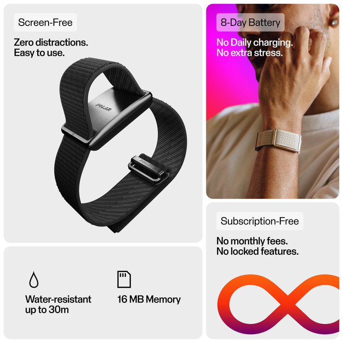 Polar Loop Zwart visual leverancier