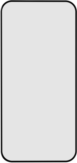 BlueBuilt Apple iPhone Air Screen Protector Glass front