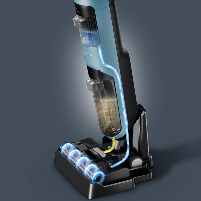 Rowenta X-Clean 2 GZ2271 product in gebruik