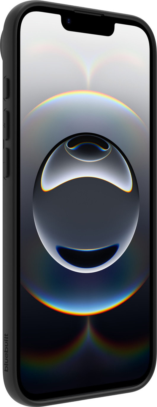 BlueBuilt Back Cover iPhone Air Zwart rechterkant
