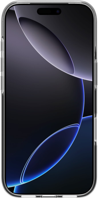 BlueBuilt Back Cover iPhone 17 Pro Transparant + BlueBuilt iPhone 17 Pro Privacy Screenprotector Glas voorkant