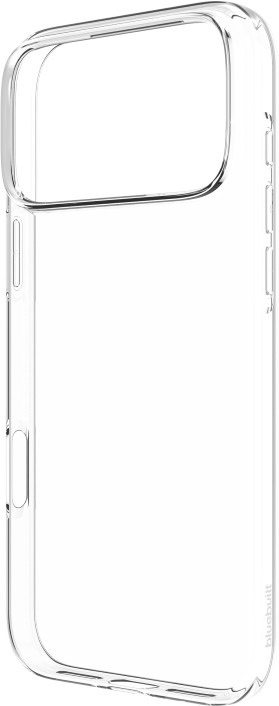 BlueBuilt Back Cover iPhone 17 Pro Max Transparant + BlueBuilt iPhone 17 Pro Max Privacy Screenprotector Glas detail