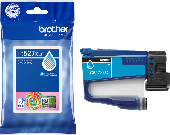 Brother LC-527XL Cartridge Cyan packaging