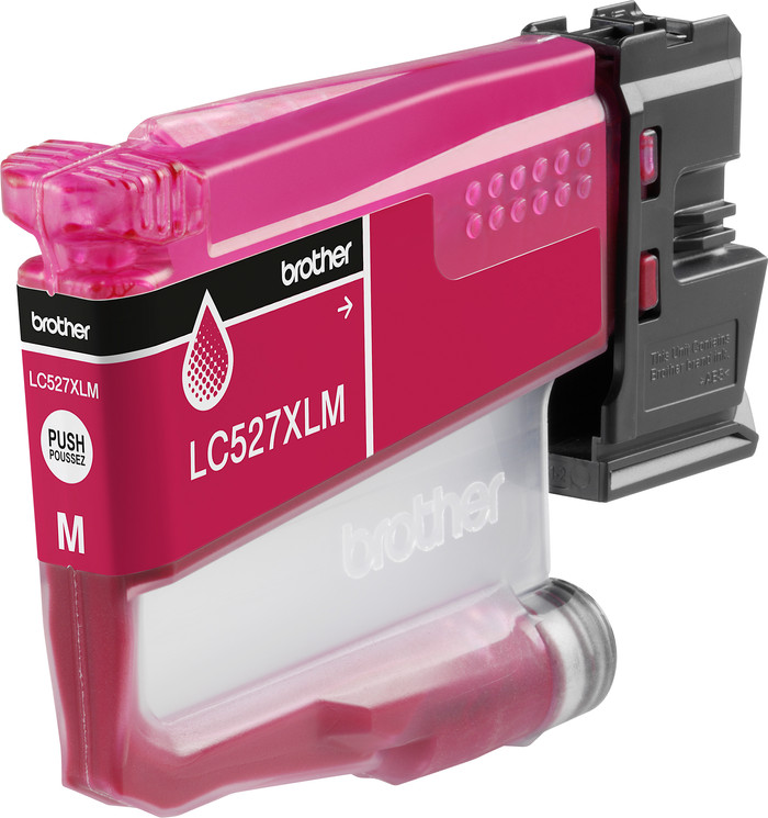 Brother LC-527XL Cartridge Magenta top