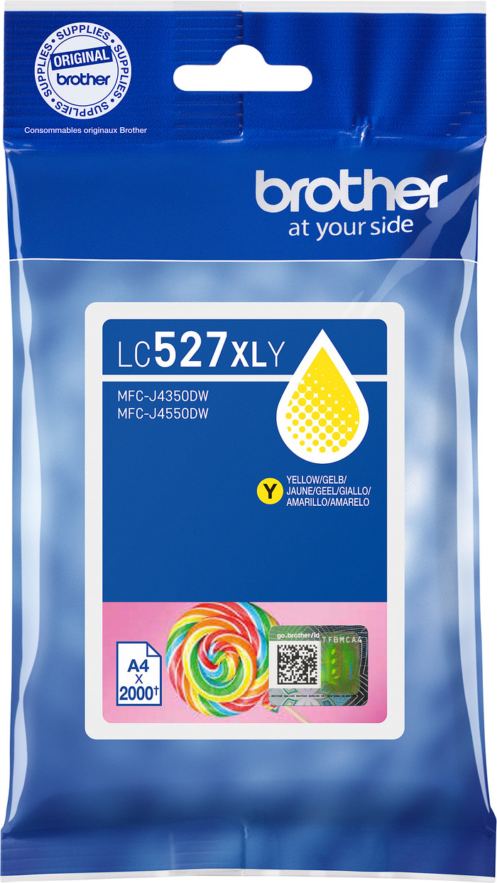 Brother LC-527XL Cartridge Geel Main Image