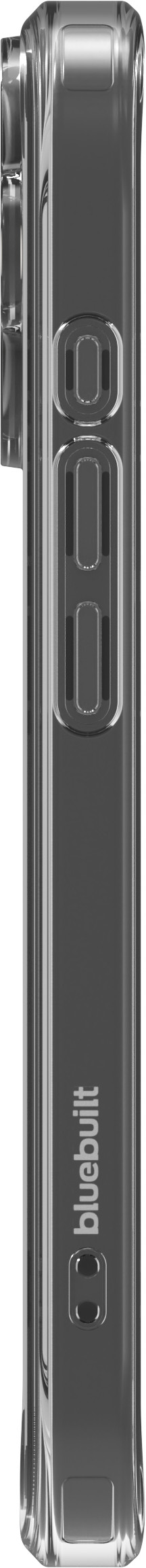 BlueBuilt Protective Back Cover iPhone 17 Transparent left side
