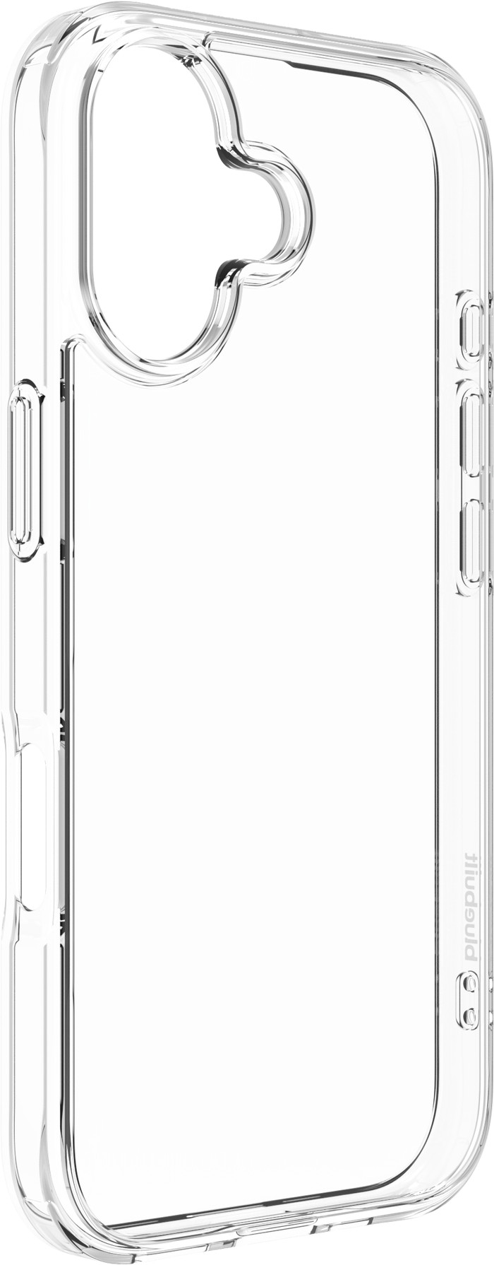 BlueBuilt Protective Back Cover iPhone 17 Transparent left side