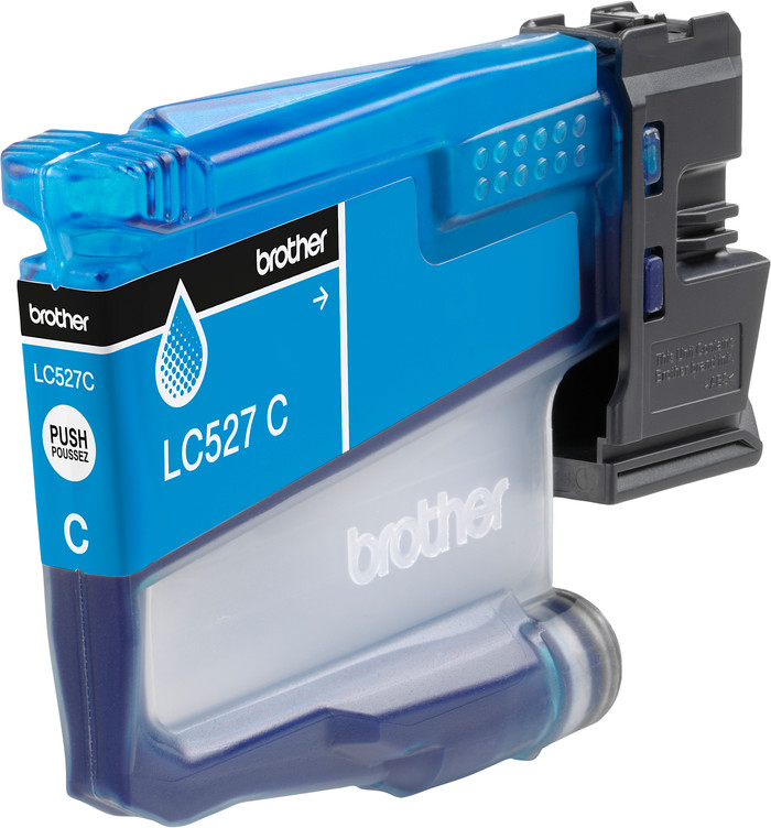 Brother LC-527 Cartridge Cyaan bovenkant