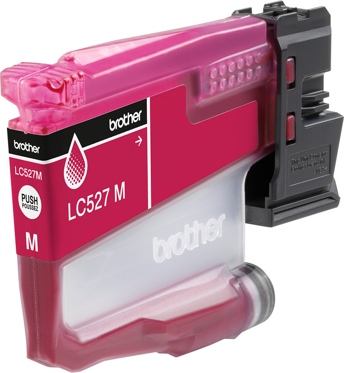 Brother LC-527 Cartridge Magenta bovenkant
