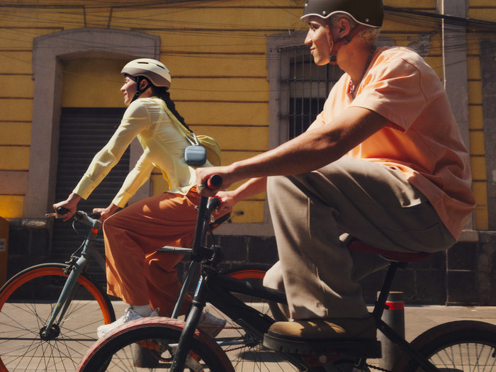 Bose Soundlink Micro 2 Blauw product in gebruik