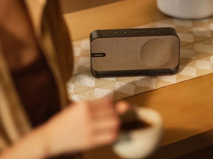 Bose SoundLink Home Speaker Brown product in use