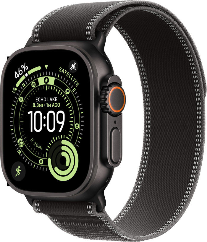Apple Watch Ultra 3 5G 49mm Black Trail Loop S/M Main Image