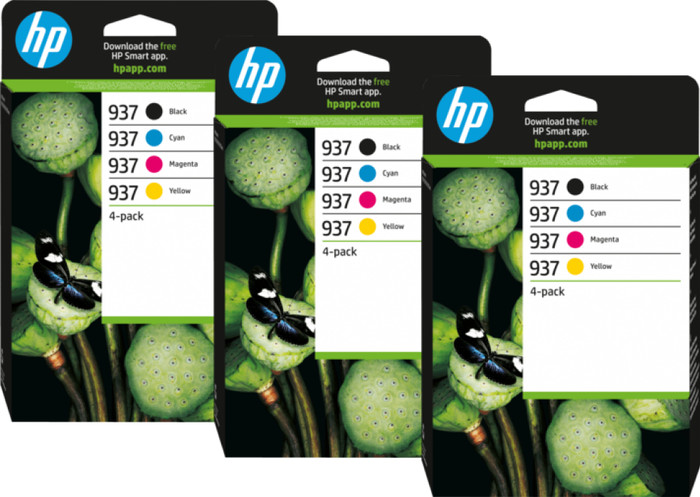 HP 937 Cartridge Combo Pack (3 units) Main Image