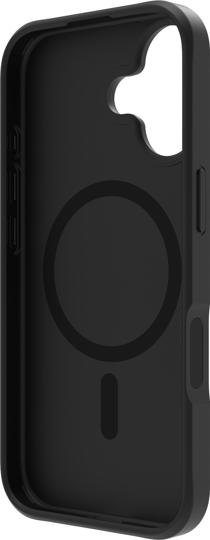 BlueBuilt Protective Back Cover With met MagSafe iPhone 17 Black linkerkant