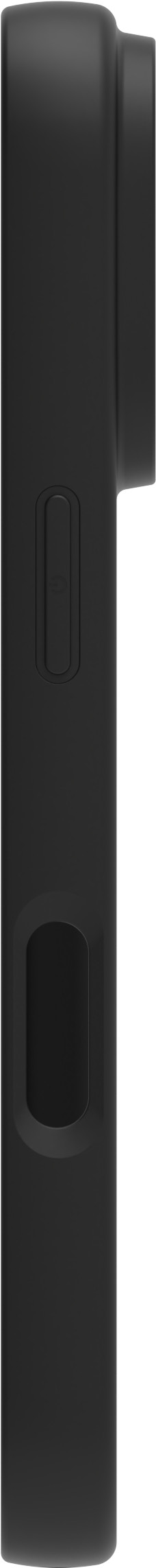 BlueBuilt Protective Cover MagSafe iPhone 17 Pro Black + Privacy Screenprotector Duo Pack rechterkant