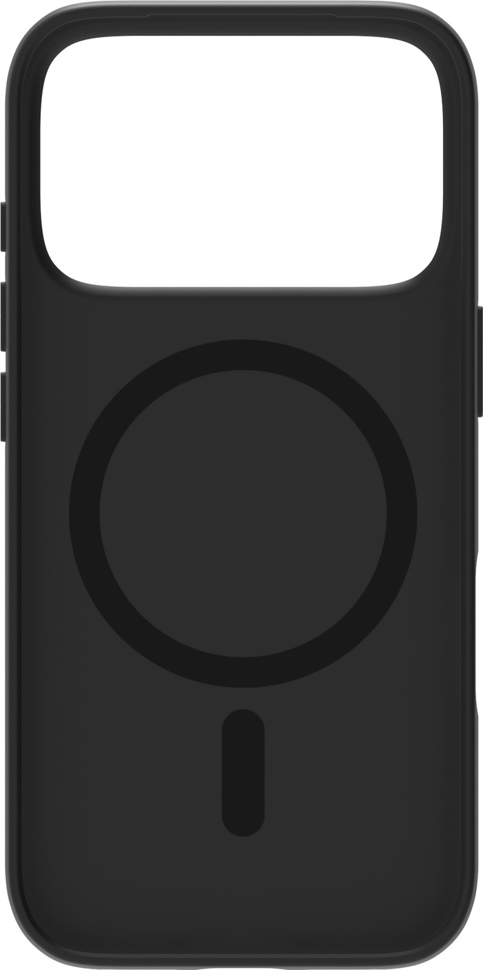 BlueBuilt Protective Cover MagSafe iPhone 17 Pro Black + Privacy Screenprotector Duo Pack voorkant