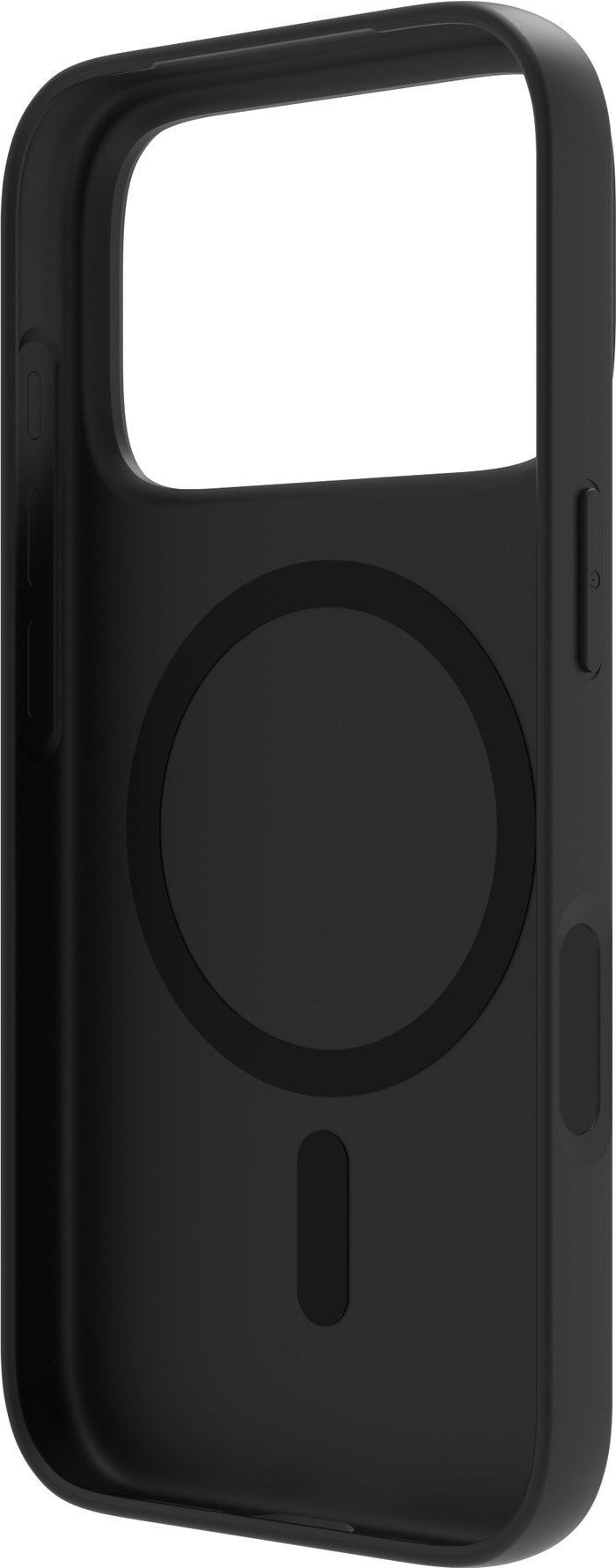 BlueBuilt Protective Cover MagSafe iPhone 17 Pro Black + Privacy Screenprotector Duo Pack linkerkant