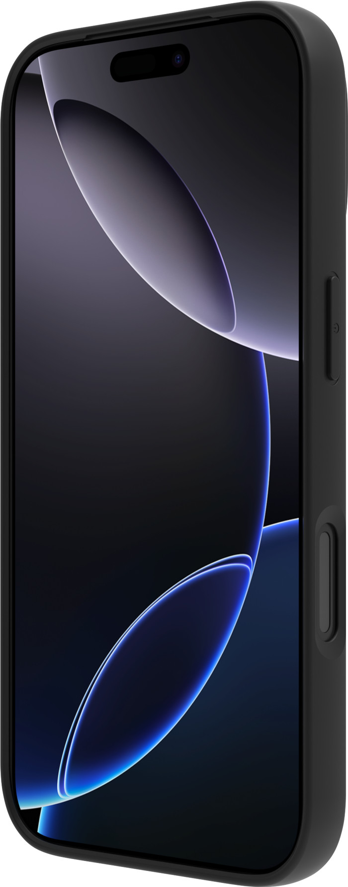 BlueBuilt Protective Cover MagSafe iPhone 17 Pro Black + Privacy Screenprotector Duo Pack voorkant