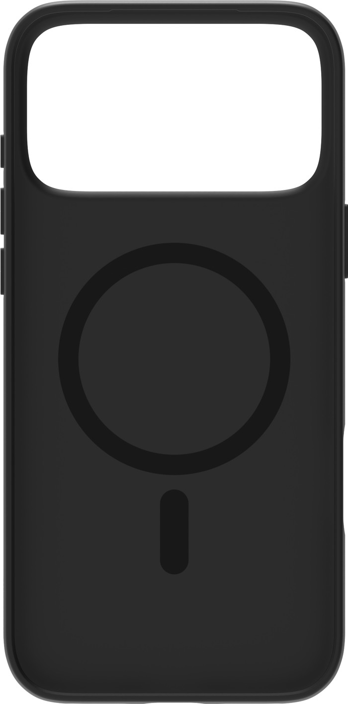 BlueBuilt Protective Back Cover met MagSafe iPhone 17 Pro Max Zwart + BlueBuilt iPhone 17 Pro Max Privacy Screenprotector Glas voorkant