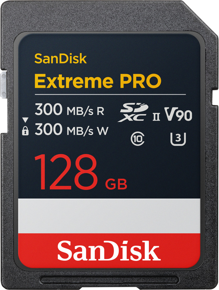 SanDisk SDXC Extreme Pro 128GB 300MB/s Main Image