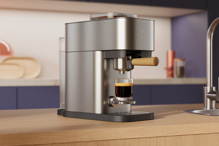 Philips Baristina Plus BAR500/00 Stainless Steel product in use