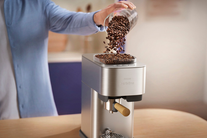 Philips Baristina Plus BAR500/00 Stainless Steel detail