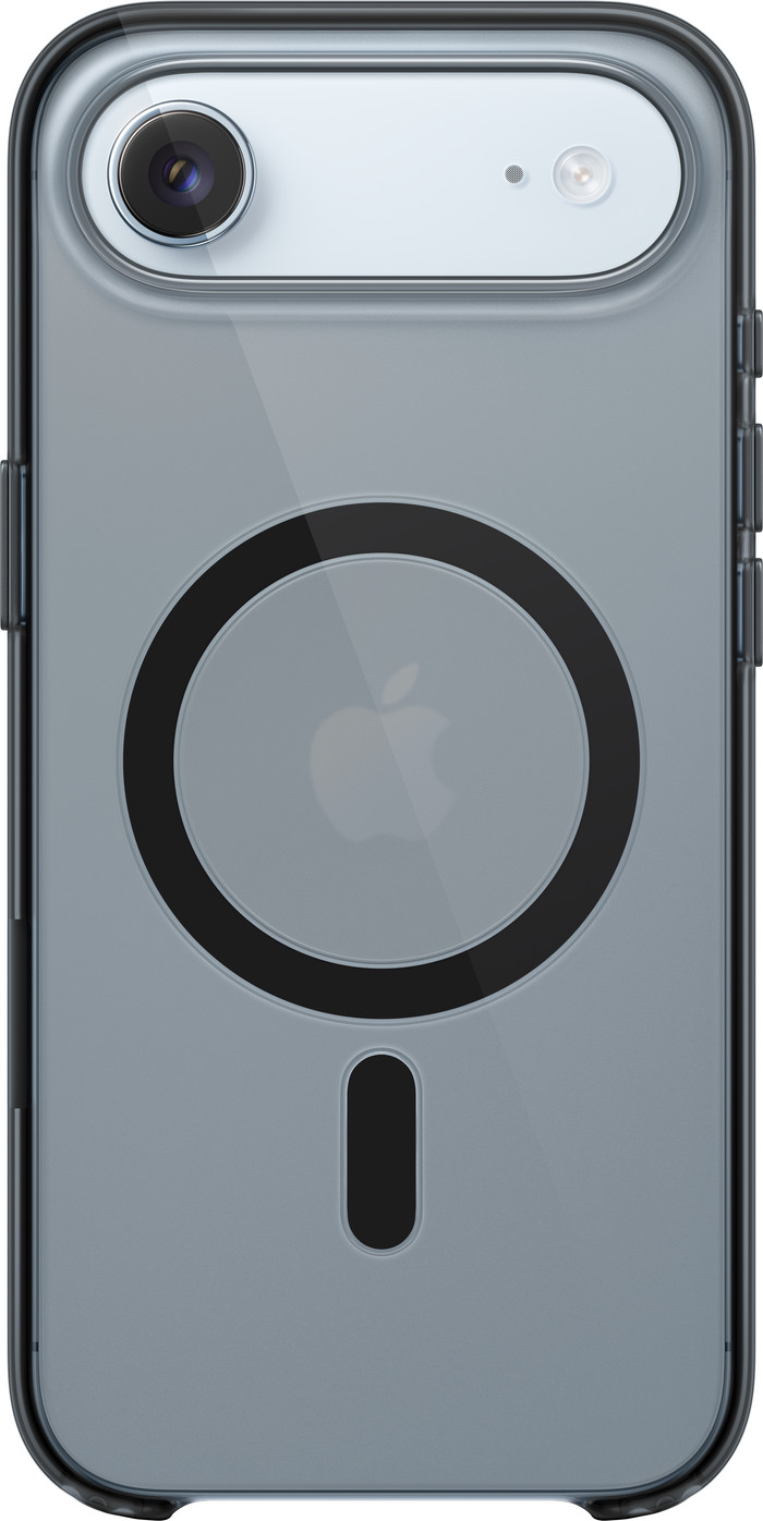 Apple iPhone Air Back Cover met MagSafe Transparant Zwart achterkant