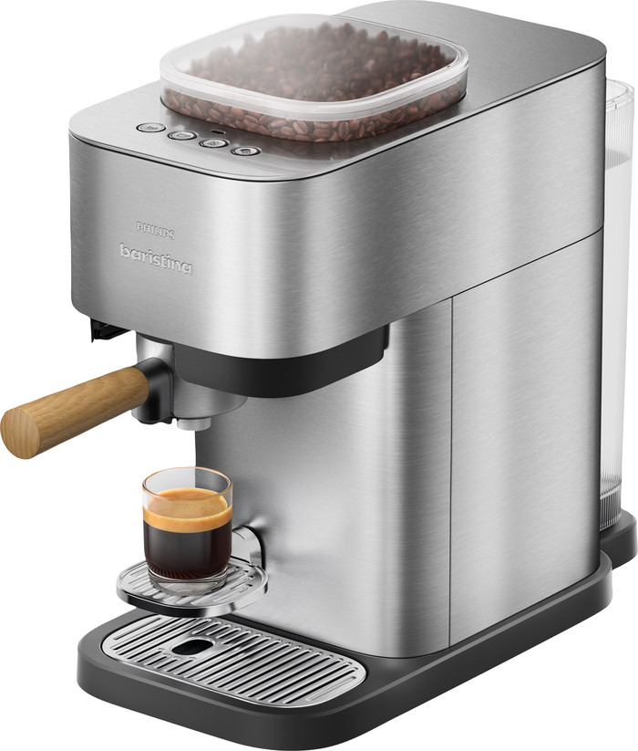 Philips Baristina Plus BAR500/00 Stainless Steel right side