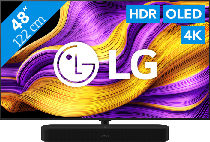 LG 48 inches OLED evo G56 4K (2025) + Sonos Beam Gen2 Black Main Image