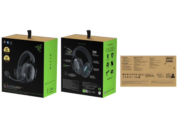 Razer BlackShark V3 PC - Black packaging