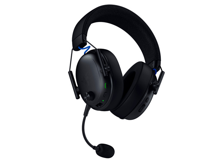 Razer BlackShark V3 PlayStation - Zwart bovenkant