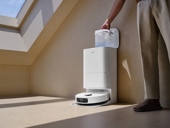 Mova E40 Ultra product in gebruik