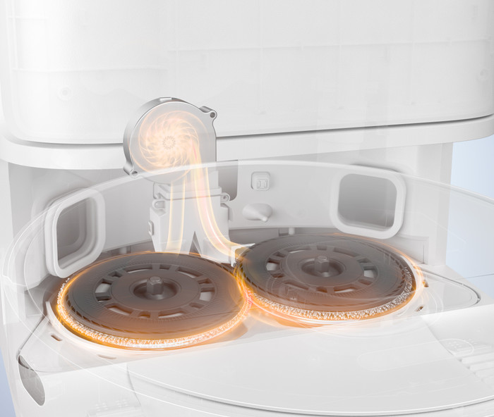 Mova E40 Ultra product in gebruik