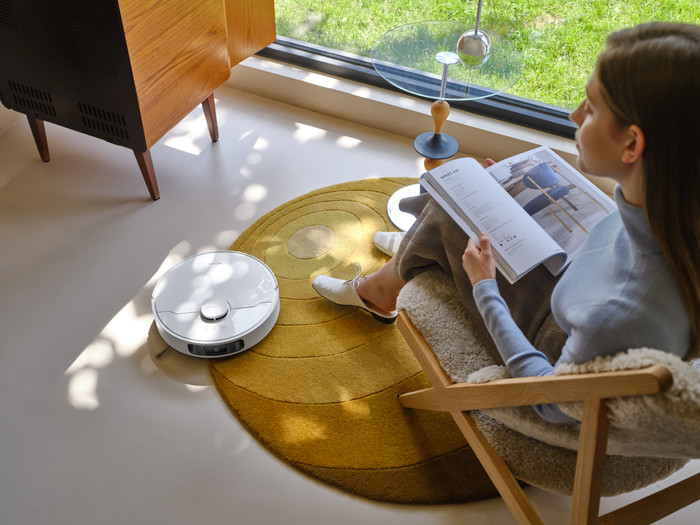 Mova E40 Ultra product in gebruik