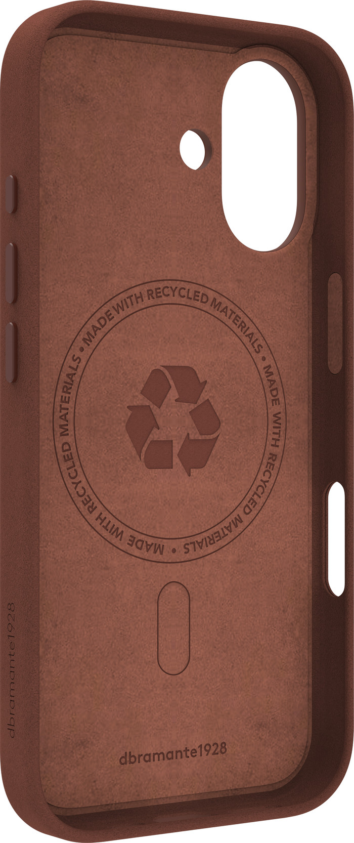 dbramante1928 Roskilde Apple iPhone 17 Back Cover with MagSafe Leather Brown front