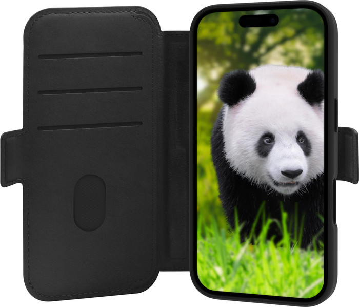 DBramante1928 Lynge iPhone 17 Book Case Leer met MagSafe Zwart Main Image