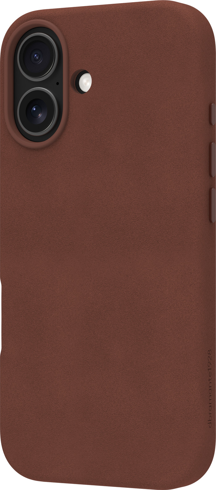 DBramante1928 Lynge iPhone 17 Book Case Leer met MagSafe Bruin linkerkant