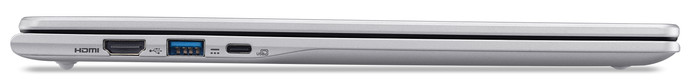 Acer Chromebook 315 CB315-6H-C0VL linkerkant