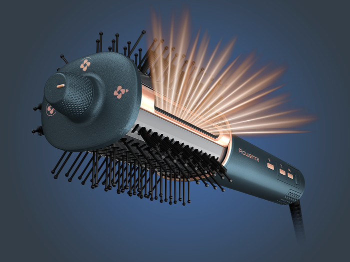 Rowenta Air Brush 3D UB9720E0 product in gebruik