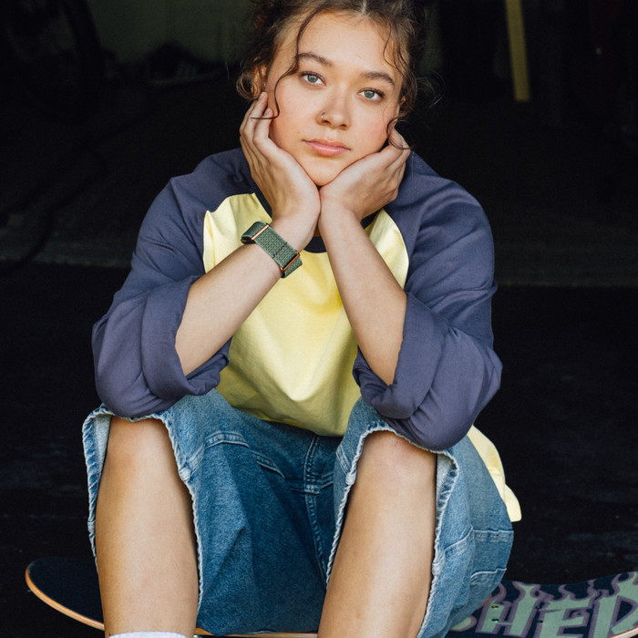 Polar Loop Bandje Groen S/M/L product in gebruik